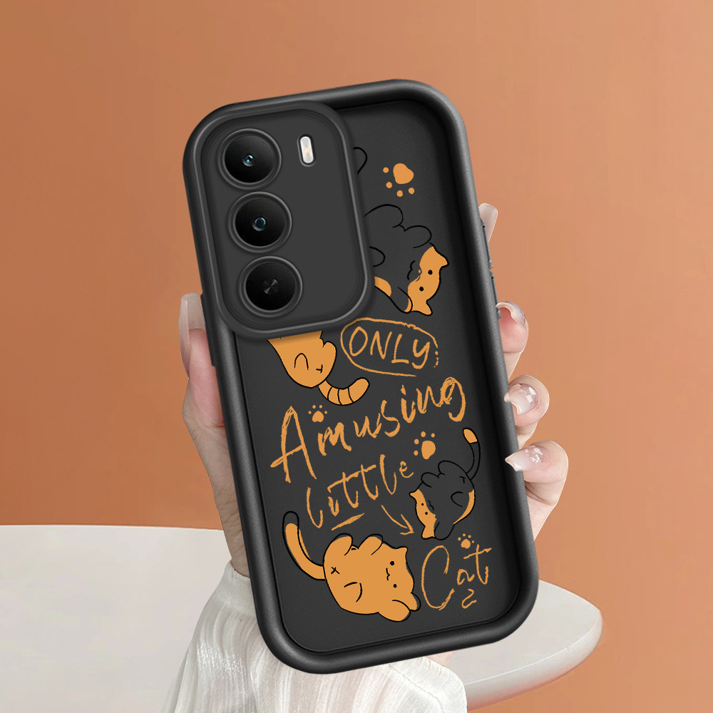 ปลอก Hp สําหรับ Realme C71 C73 เคส Kesing ปกป้องโทรศัพท์ TY DLJ C8-2051 แมว