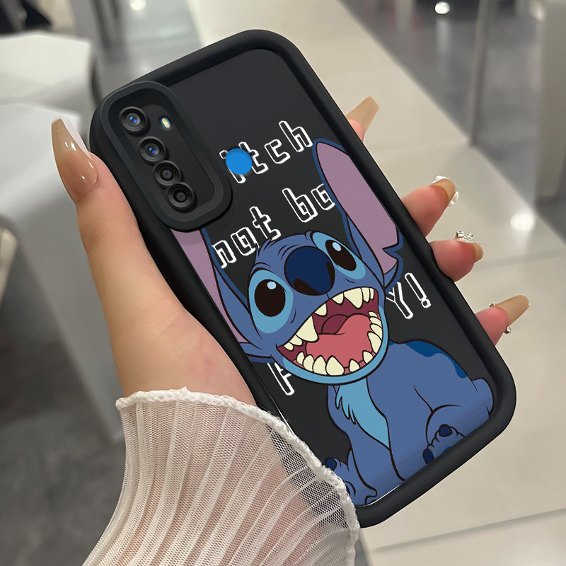 เคสสำหรับ Realme 5 Pro 5i 5s 6i C3 C3i Narzo 10 Narzo 10A Narzo 20A เคสโทรศัพท์เย็บสามสีซิลิโคนกันกระแทก