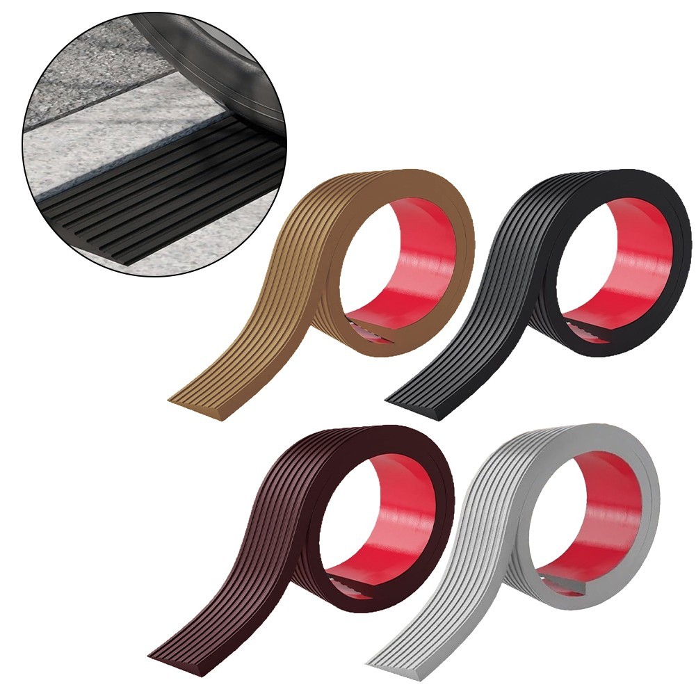 【จัดส่งทันที】Garage Threshold Ramp Floor Transition Strip Door Threshold Ramp 3.3 FT Long