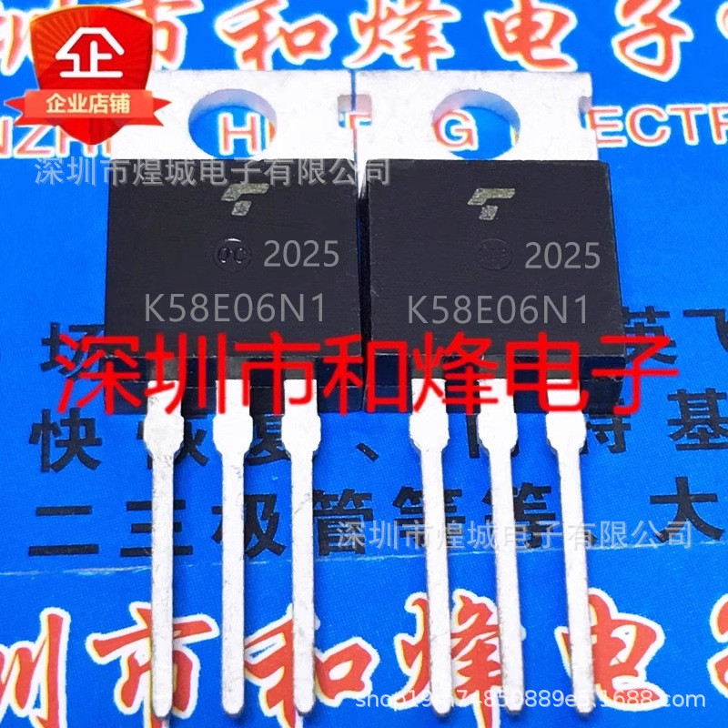 10 ชิ้น/TK58E06N1 K58E06N1 MOS Field Effect Tube TO-220 60V 105A Ready Stock