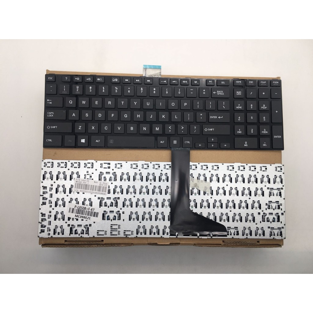 คีย์บอร์ดเฟรม Toshiba Satellite l850 c870