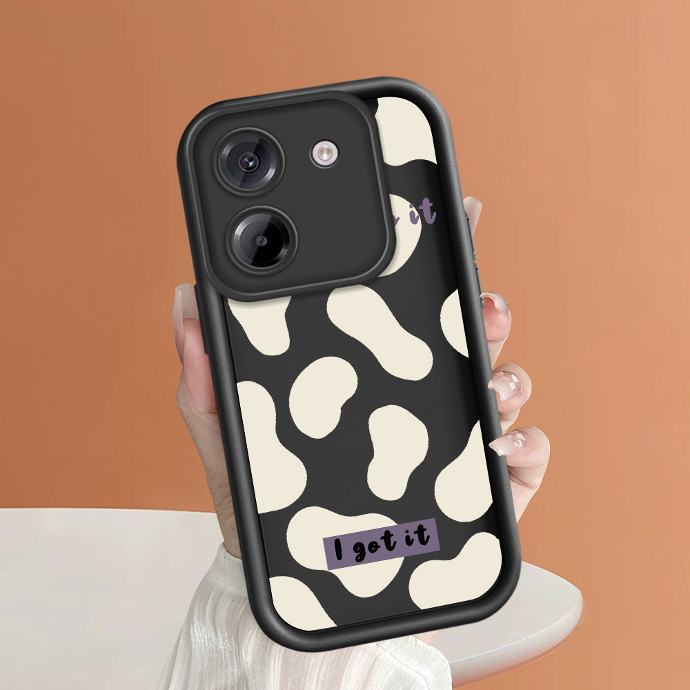 ปลอก Hp สําหรับ Xiaomi Poco M7 Pro 5G กรณี Kesing ปกป้องโทรศัพท์ TY DLJ C8-362 ครีมจุด