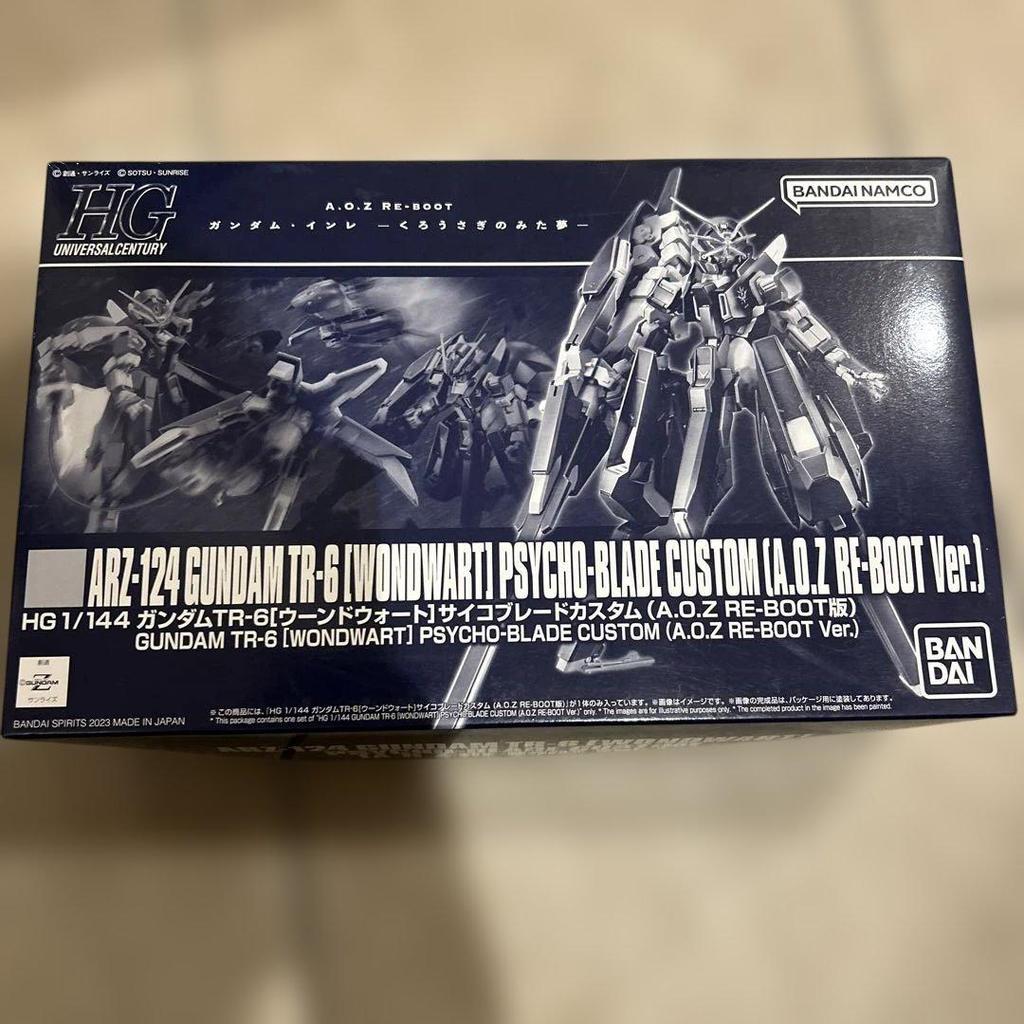 【Direct from Japan】HG Gundam TR-6 [Woundwort] Psycho Blade Custom【Japan Exclusive】
