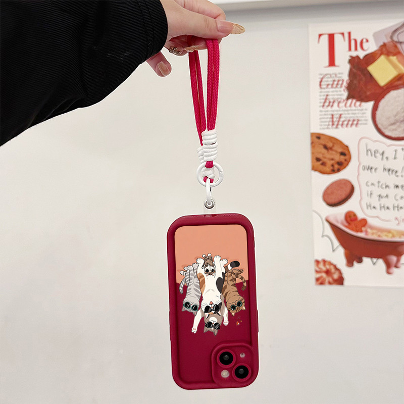 เคสสำหรับ Xiaomi POCO X6 5G Redmi Note 13 4G Note 13 5G Note 13 Pro 4G Note 13 Pro 5G เคสโทรศัพท์สายคล้อง - รูปที่ 4