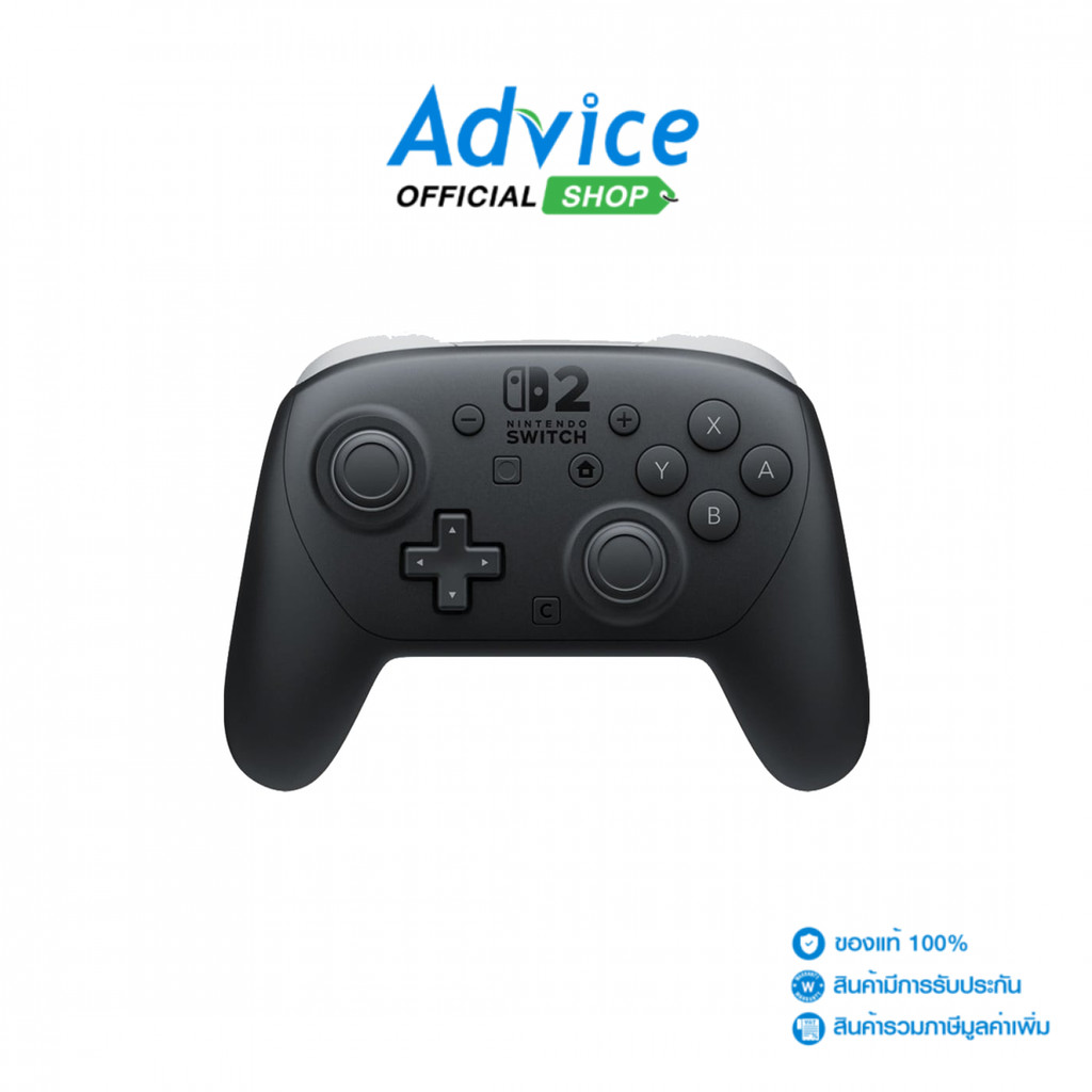 PRO CONTROLLER (จอยเกม) NINTENDO SWITCH 2 - A0175666