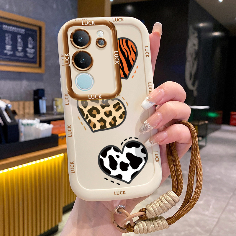 เคส VIVO V29 5G V29E 5G V29 Pro 5G น่ารักพร้อมเชือกเส้นเล็ก