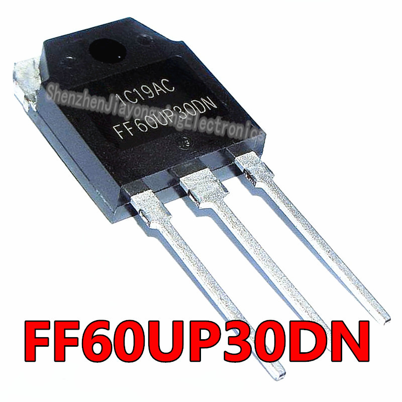 5 ชิ้น FF60UP30DN ถึง 3P FFA60UP30DN F60UP30DN TO3P FF60UP30 60UP30 300V 60A ใหม่เดิม