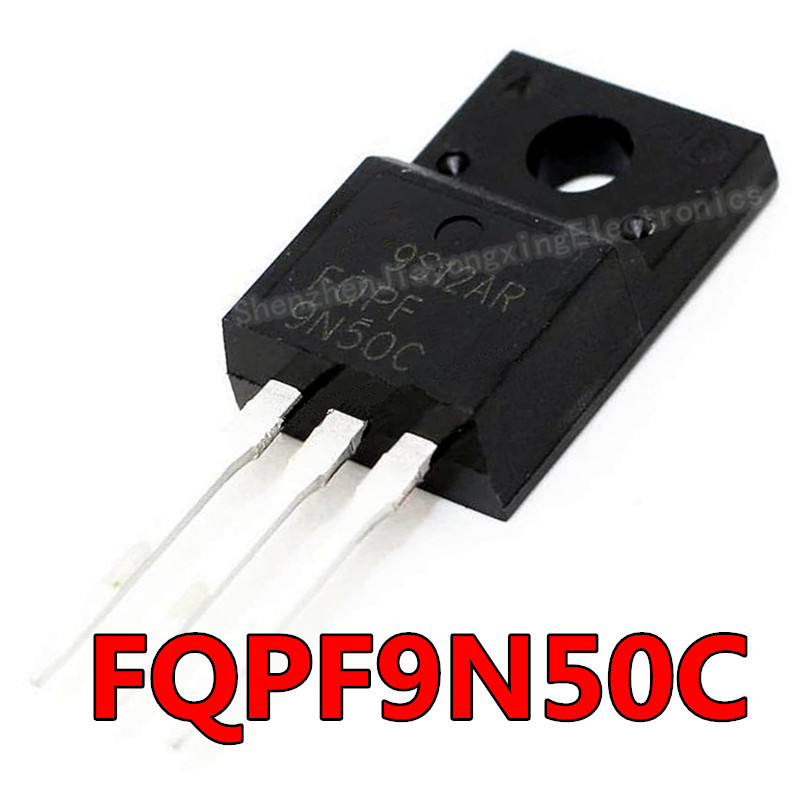 10 ชิ้น/ล็อต FQPF9N50C ถึง 220F 9N50C 9N50 TO220F FQPF9N50 9A 500V ใหม่ original spot ขายร้อน