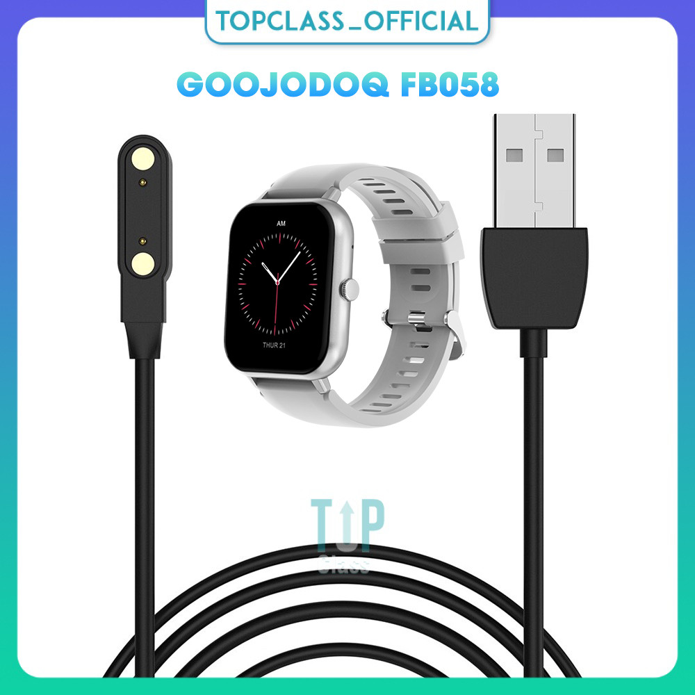 เปลี่ยนแท่นชาร์จ USB สายชาร์จสําหรับ GOOJODOQ FB058 Smart Watch