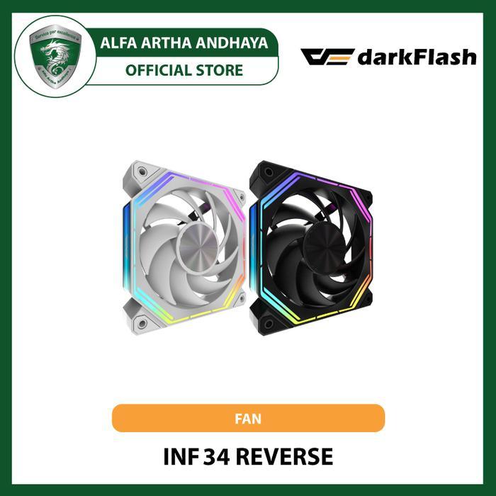 DarkFlash INF34 A-RGB [พัดลมเดี่ยว] REVERSE