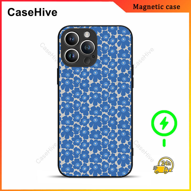 เคสโทรศัพท์ดอกไม้สําหรับ iPhone 17 Pro Max / iPhone 16 Pro Max / 15 Pro Max / 13 / Samsung Galaxy S2