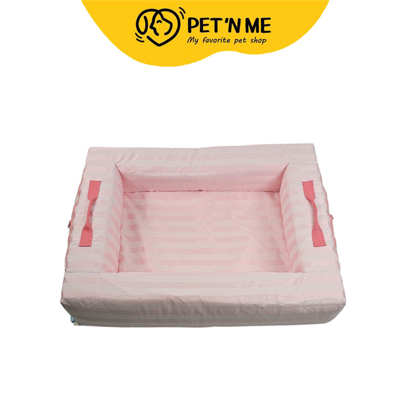 [จัดส่งจากร้านค้า] BED CARE FOR PET เบดแคร์ฟอร์เพ็ท Comfy Bed Wall size Mini Stripe Light Pink [8855