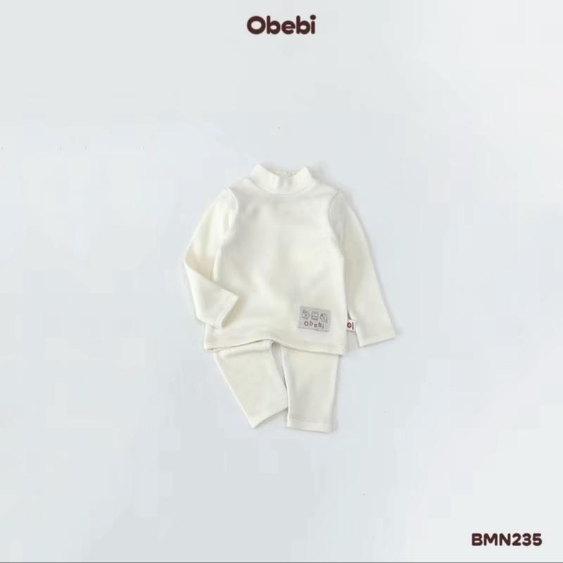 Obebi ชุดหน้าแรกคอปกชิ้นเดียวฤดูใบไม้ร่วงและฤดูหนาว bmn235