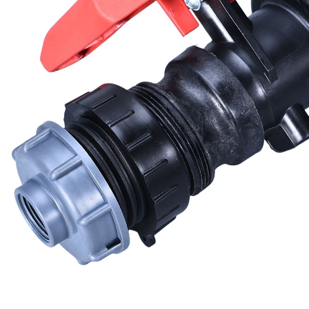 จัดส่งที่รวดเร็ว❤️IBC อะแดปเตอร์ถังสําหรับ Schutz Valve Garden Tank Connector Ibc Tank Cap 62 มม. ถึ