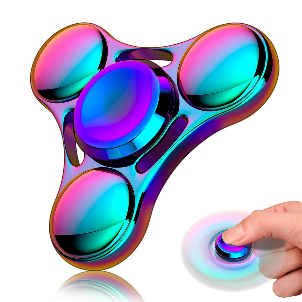 โลหะ Fidget Spinner ของเล่น, EDC Hand Spinner ของเล่นคลายเครียด, Antistress ความวิตกกังวล Fidget ของ