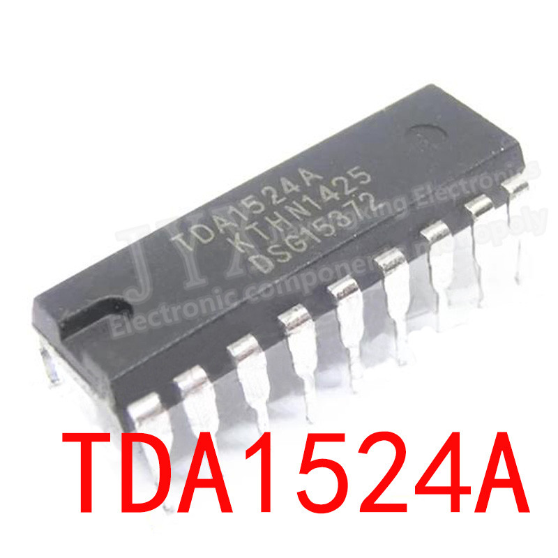 10 ชิ้น/ล็อต TDA1524A DIP18 TDA1524 DIP 18 1524A DIP ใหม่คุณภาพ 100%