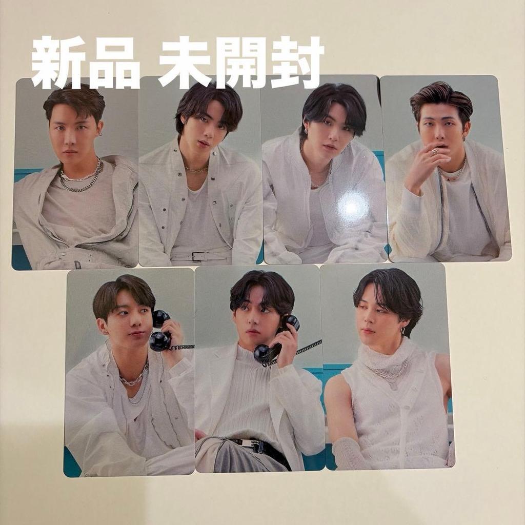 【Direct from Japan】BTS MOVIE WEEKS โบนัสพิเศษ PTD การซื้อโบนัสการ์ดสะสมชุด 7 ใบ【Japan Exclusive】