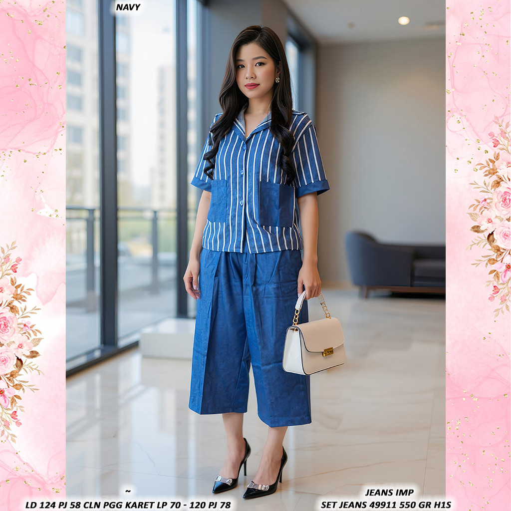 กางเกงยีนส์ SET 49911 550 GR H1S Direct Order