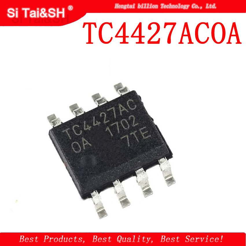 10PCS TC4427ACA SOP 8 TC4427 SOP TC4427AEOA TC4427A ไดร์เวอร์พลังงาน, ชิปเครื่องปรับอากาศ, ชิปอิเล็ก