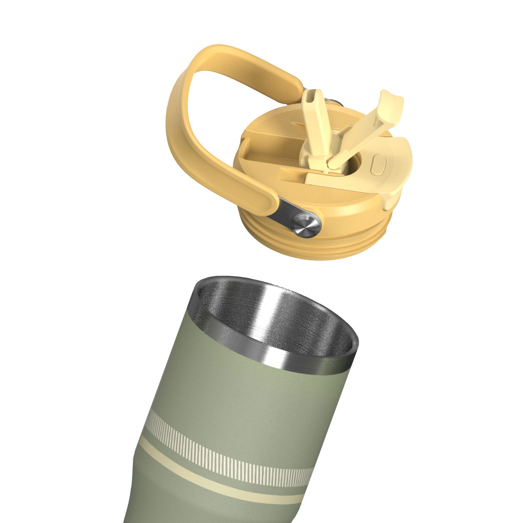 แก้วน้ำสเตนเลสเก็บอุณหภูมิ พร้อมหูหิ้ว 32 ออนซ์ GIO รุ่น T32-Green สีเขียว - รูปที่ 2