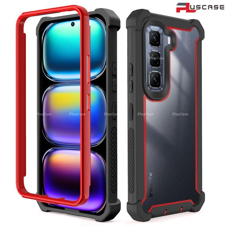 เคสโทรศัพท์สําหรับ Infinix Hot 60 Pro + Plus 60i 4G ร้อน 50 5G 50i 40i 40 เสริมเกราะ Air Cushions มุมกันกระแทกกันชนป้องกัน