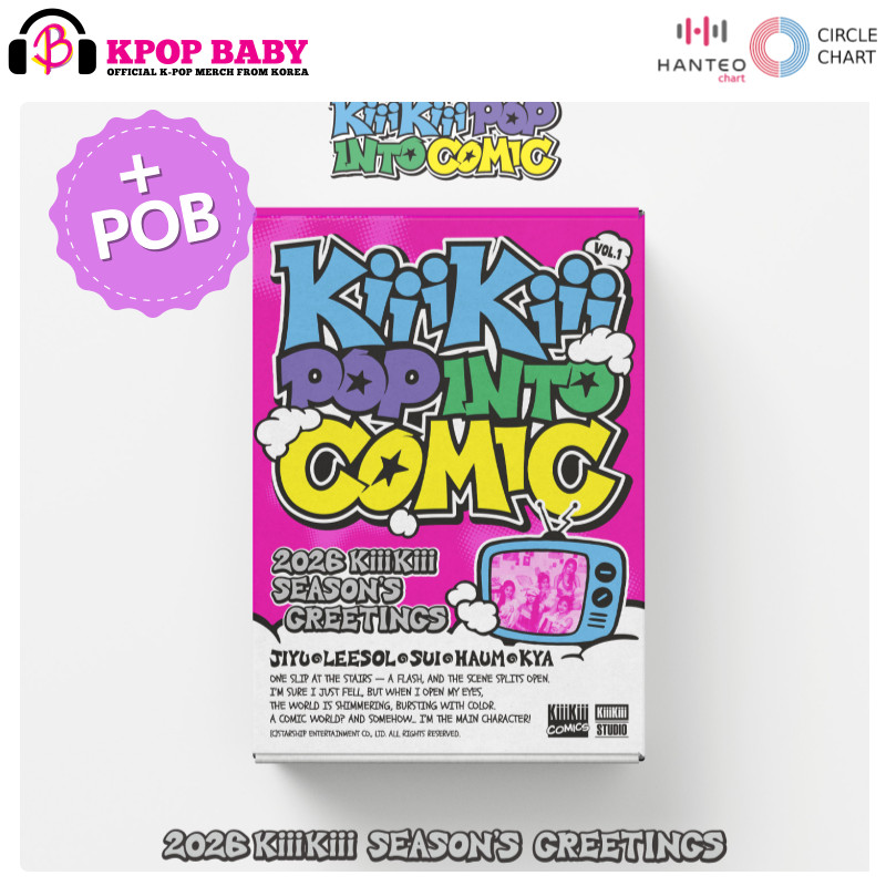 KiiiKii SEASONS GREETINGS [KiiKii POP INTO COMIC] (POB)