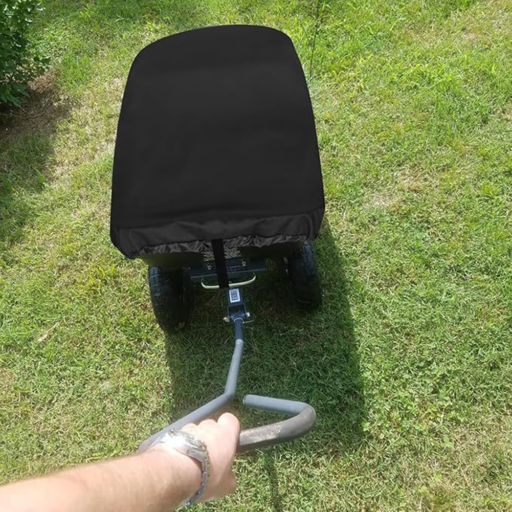 VARSTRCollapsible Wagon Cover Garden Dump Cart Outdoor Garden Wagon Cart Cover