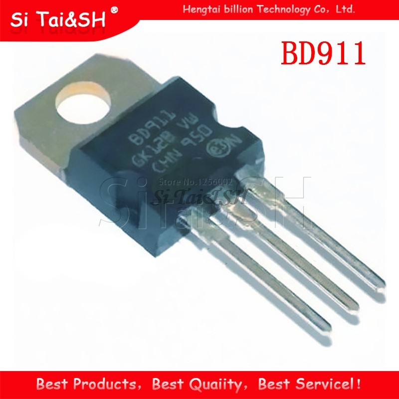 10PCS BD911 TO220 BD911 ถึง 220 IC ใหม่