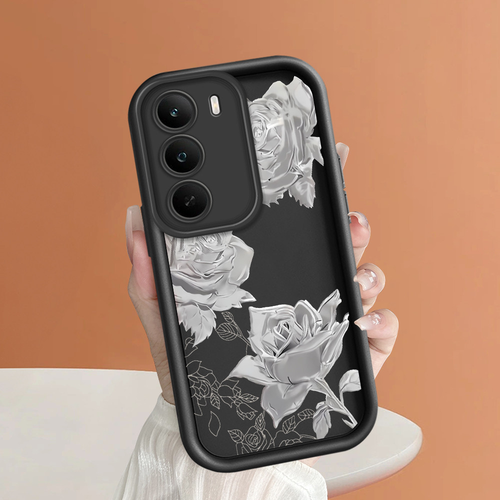 ปลอก Hp สําหรับ Realme C71 C73 เคส Kesing ปกป้องโทรศัพท์ TY DLJ C8-2293 ดอกไม้