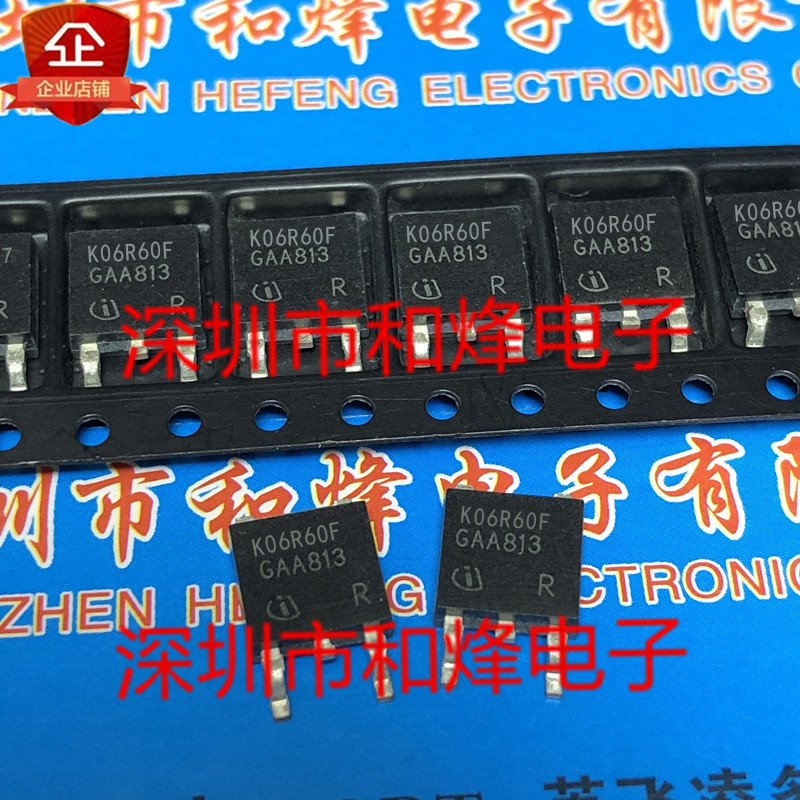 5 ชิ้น/IKD06N60RF K06R60F สินค้าคงคลังพร้อมสต็อก TO-252 MOS Field Effect Management Priority การจัดส