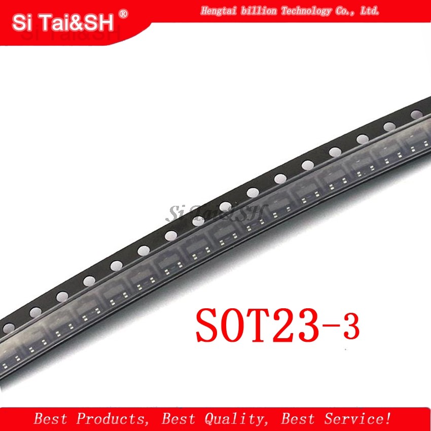 (100 ชิ้น) Original BSS138 BSS138LT1G J1 SOT23 ชิปเซ็ต BGA IC