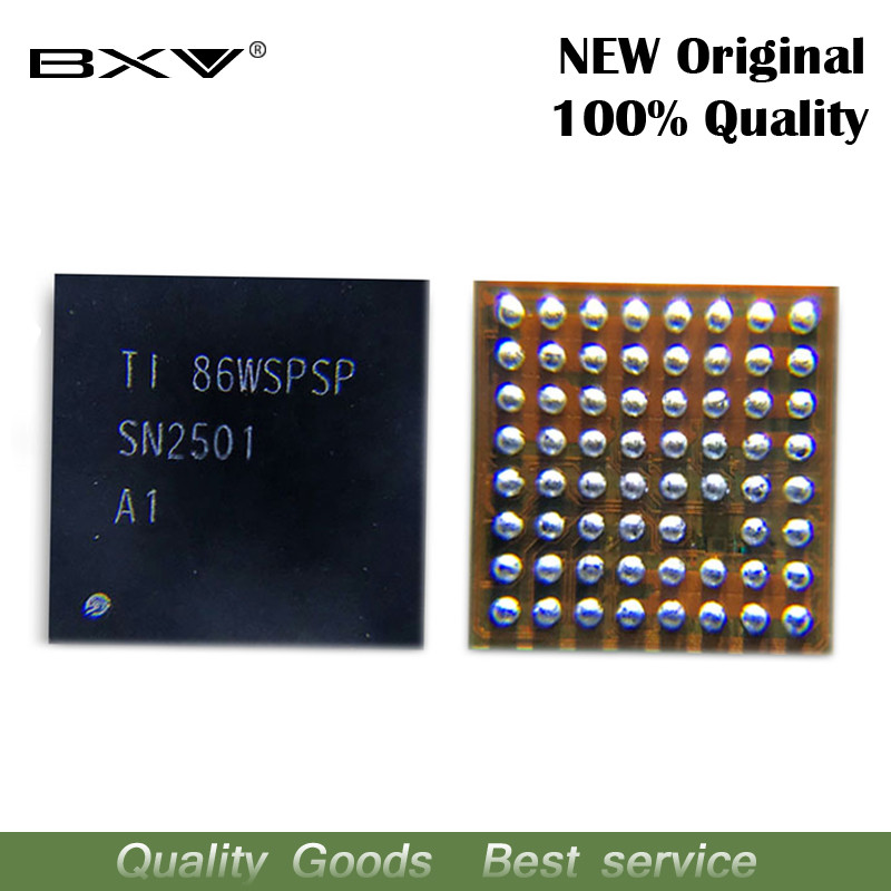 CR-(5ชิ้น) 100% ใหม่ต้นฉบับ SN2501A1 SN2501 U3300 63pin TIGRIS T1 ชาร์จชิปic สําหรับ 8 8plus X BGA