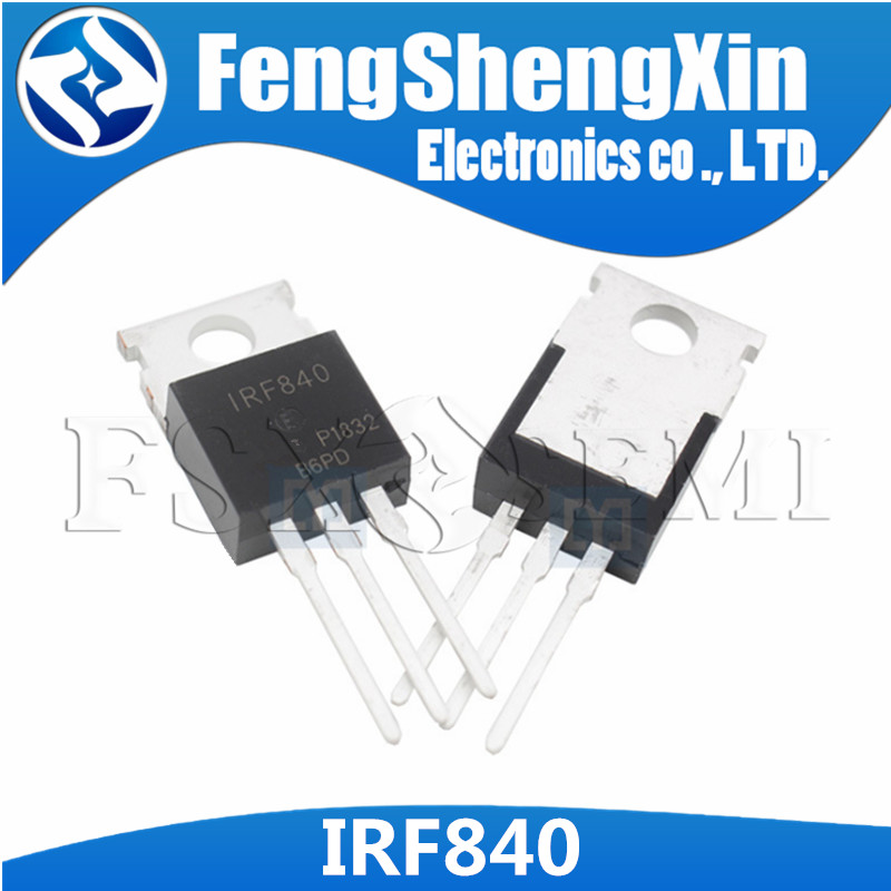 10 ชิ้น/ล็อต IRF840 IRF840PBF IRF840N N-Channel Power MOSFET TO-220