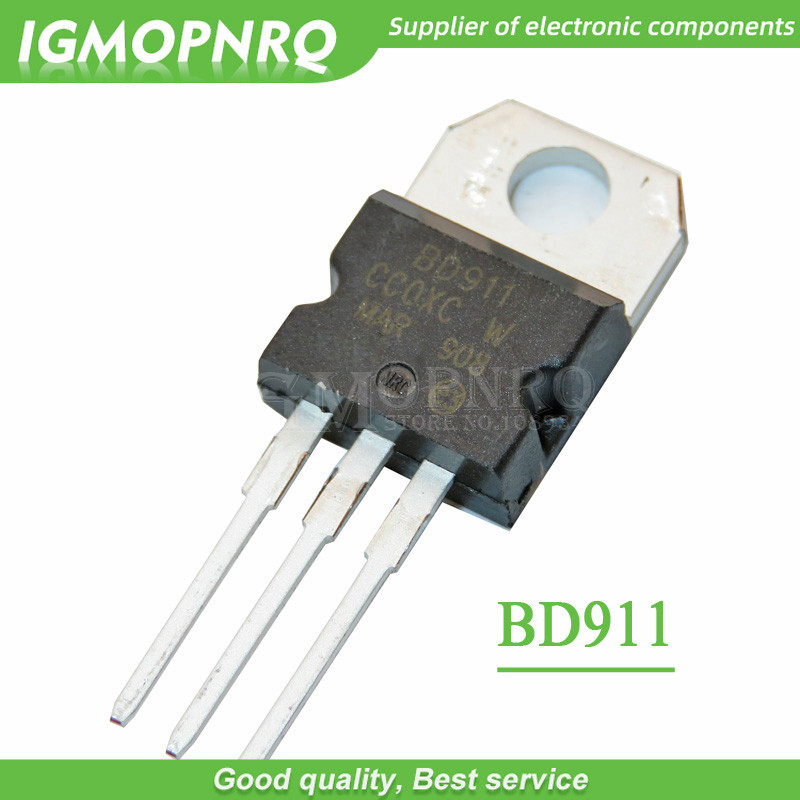 100PCS BD911 TO220 BD911 ถึง 220 IC ใหม่