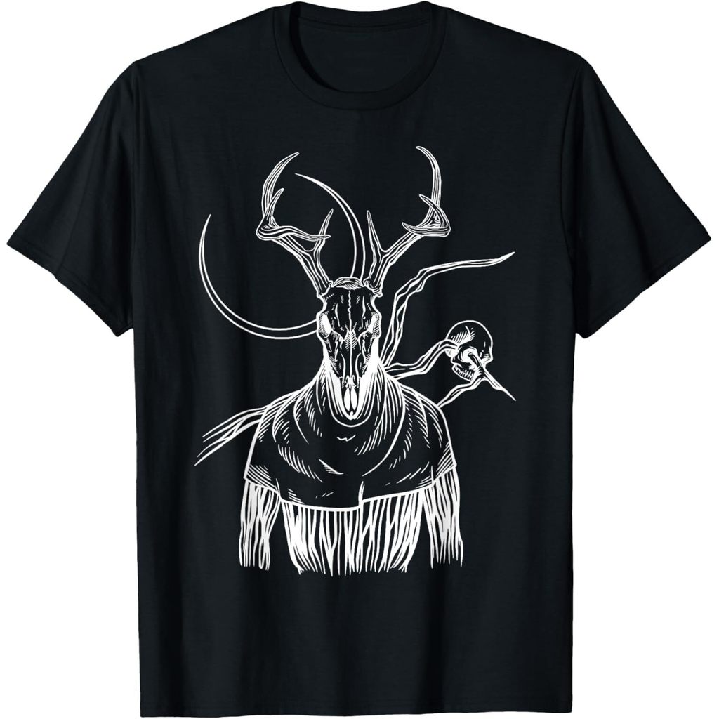 เสื้อยืด Wendigo The Cryptid Candibal Spirit Of The Horror Forest ใหม่ล่าสุด