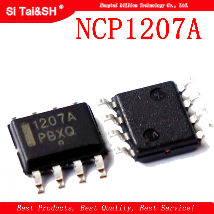 5pcs NCP1207A SOP 8 NCP1207 NCP1207ADR2G NCP1207ADR SOP 1207A SMD ชิปไฟ LCD