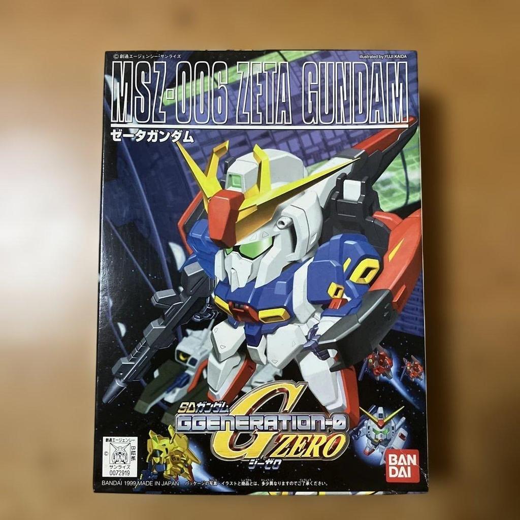【Direct from Japan】SDガンダム　ジーゼロ　MSZ 006 ZETA GUNDAM ゼータガンダム【Japan Exclusive】
