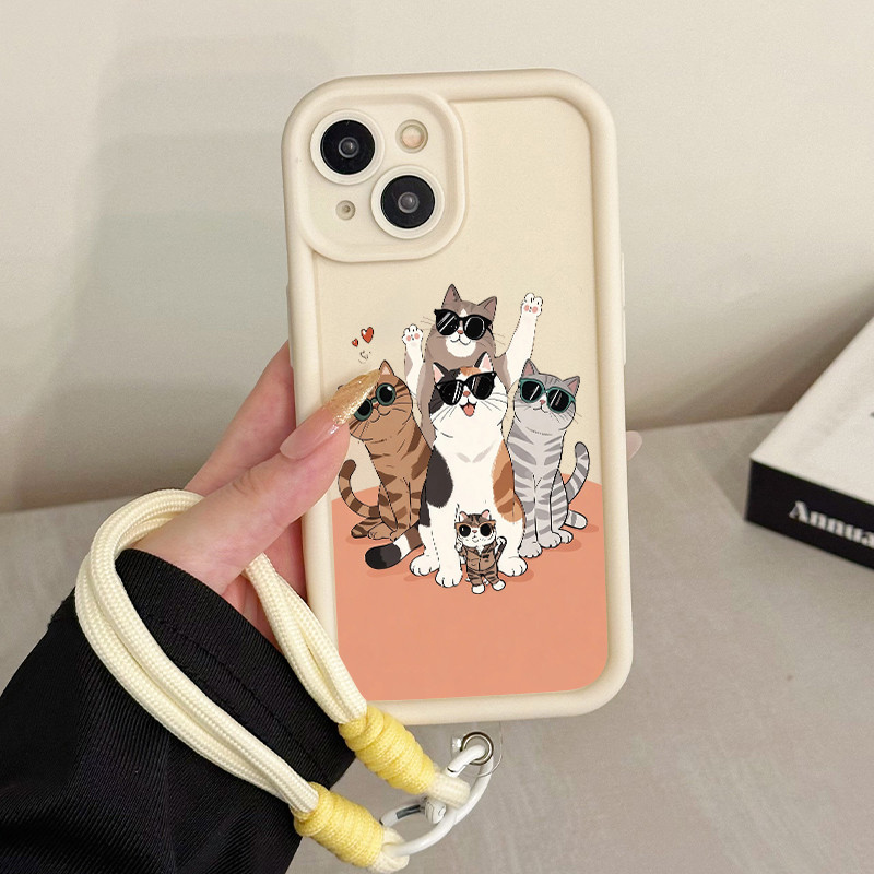 เคสสำหรับ Xiaomi POCO X6 5G Redmi Note 13 4G Note 13 5G Note 13 Pro 4G Note 13 Pro 5G เคสโทรศัพท์สายคล้อง - รูปที่ 6