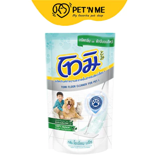 [จัดส่งจากคลัง] TOMI โทมิผลิตภัณฑ์ทำความสะอาดพื้นสำหรับสัตว์เลี้ยงถุงเขียว 550มล. [8851989041940]