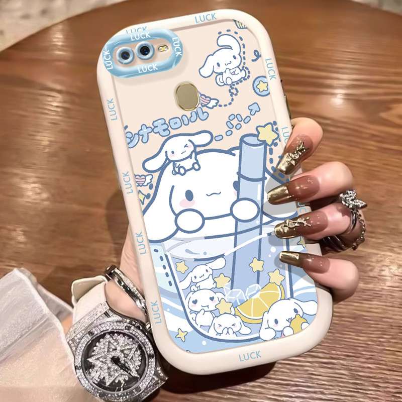 เคสสำหรับ OPPO A7 A5s A12 A12s A11K เคสโทรศัพท์สัตว์น่ารักซิลิโคนกันกระแทก