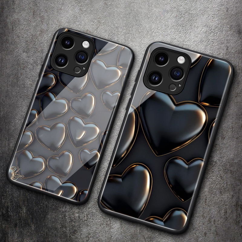 เคสสำหรับ OPPO Reno 7 5G Reno 7 Pro 5G Reno 6 5G Reno 6Z 5G เคสแก้วมีลายรูปหัวใจขั้นสูงทนต่อการขีดข่วนเคสโทรศัพท์ - รูปที่ 5