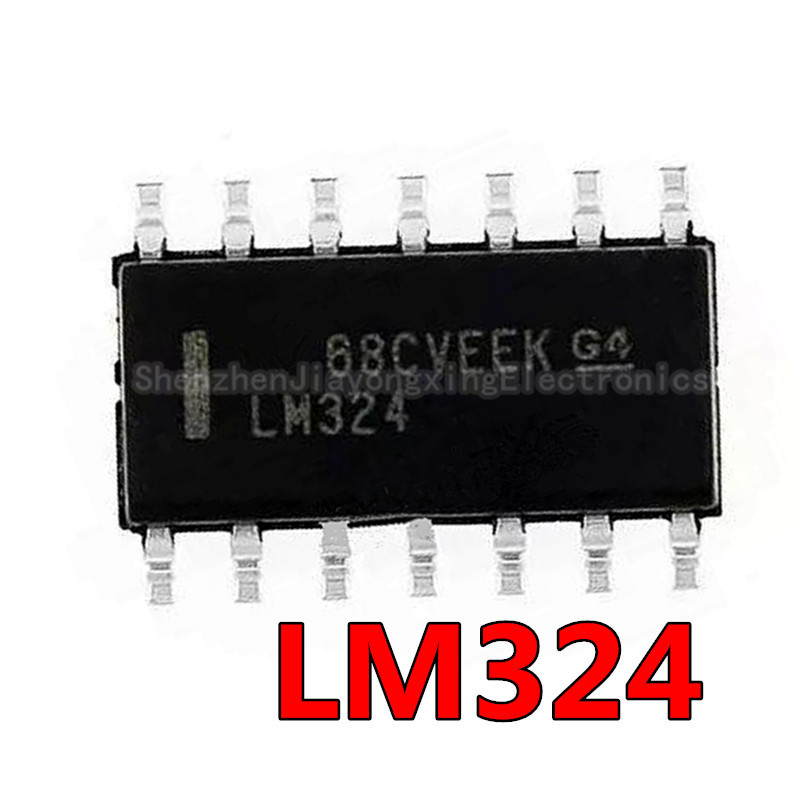 20PCS LM324DR SOP14 LM324 SOP SMD LM324DR2G LM324DT SOP 14 IC ใหม่และต้นฉบับ