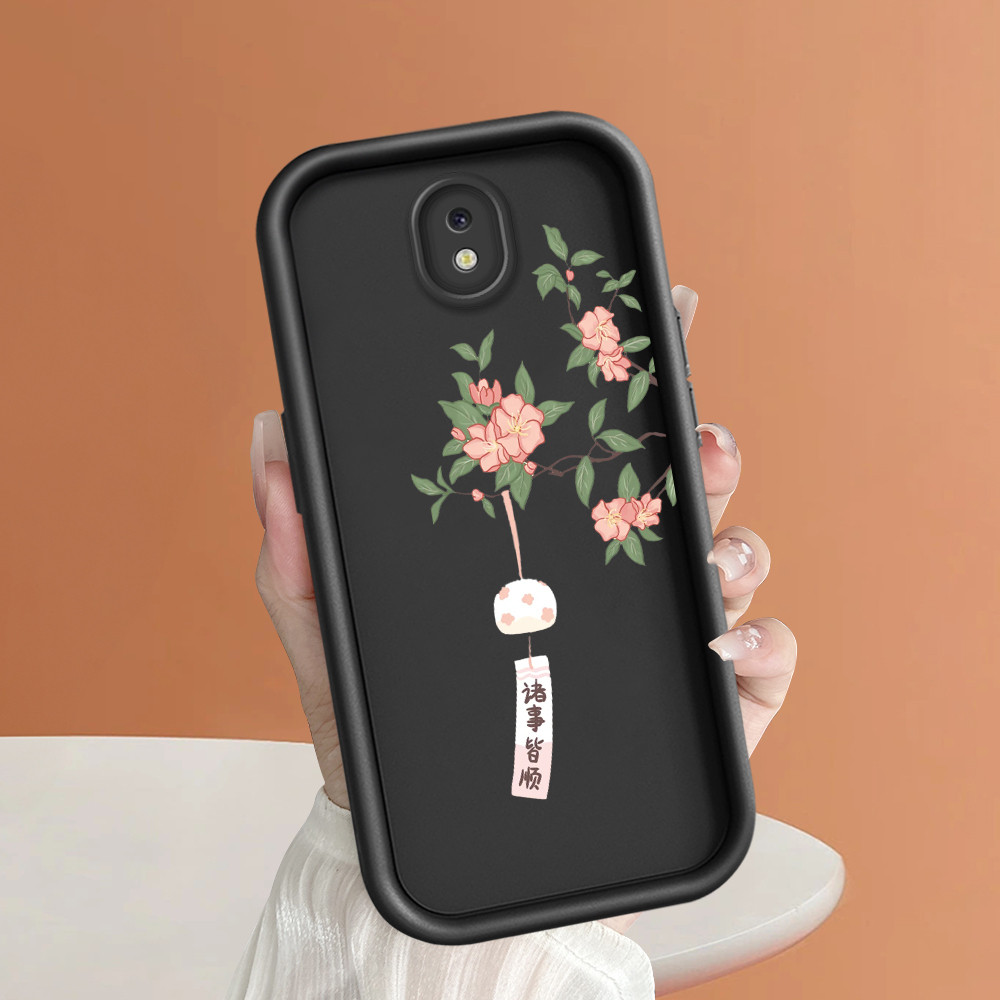 HP เข้ากันได้กับ Samsung Galaxy J7 Pro J730 2017 เคสปกป้องโทรศัพท์ TY DLJ C8-2275 ดอกไม้