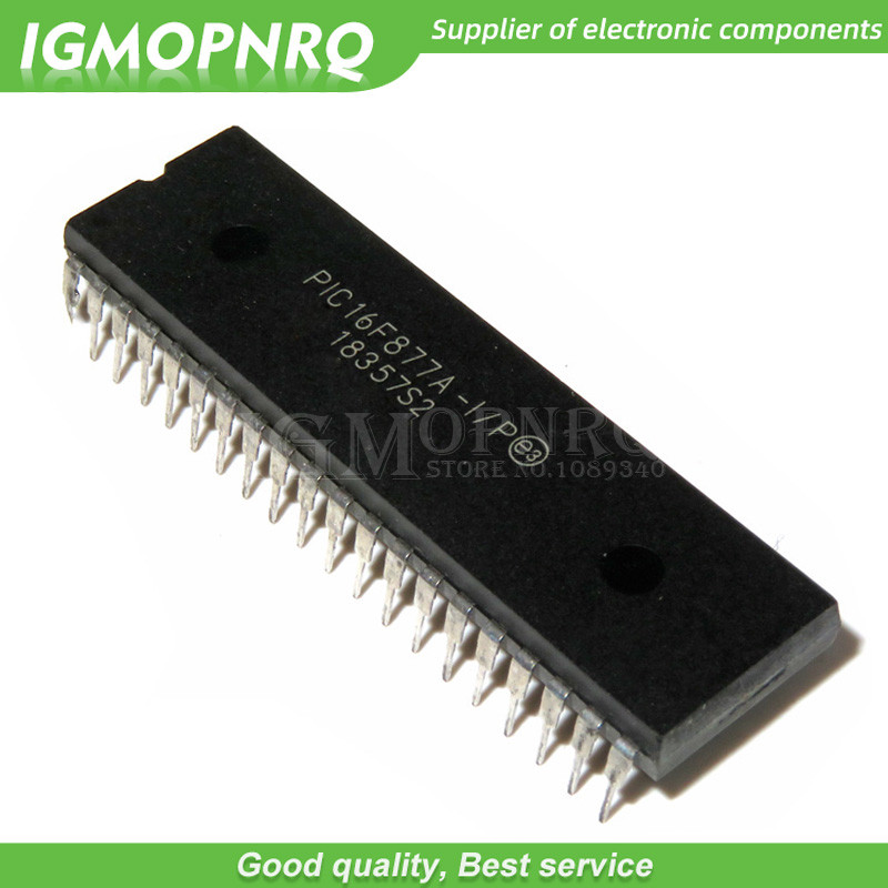 2PCS PIC16F877A I/P DIP40 PIC16F877A DIP 16F877A DIP 40 Enhanced Flash Microcontrollers ใหม่และต้นฉบ