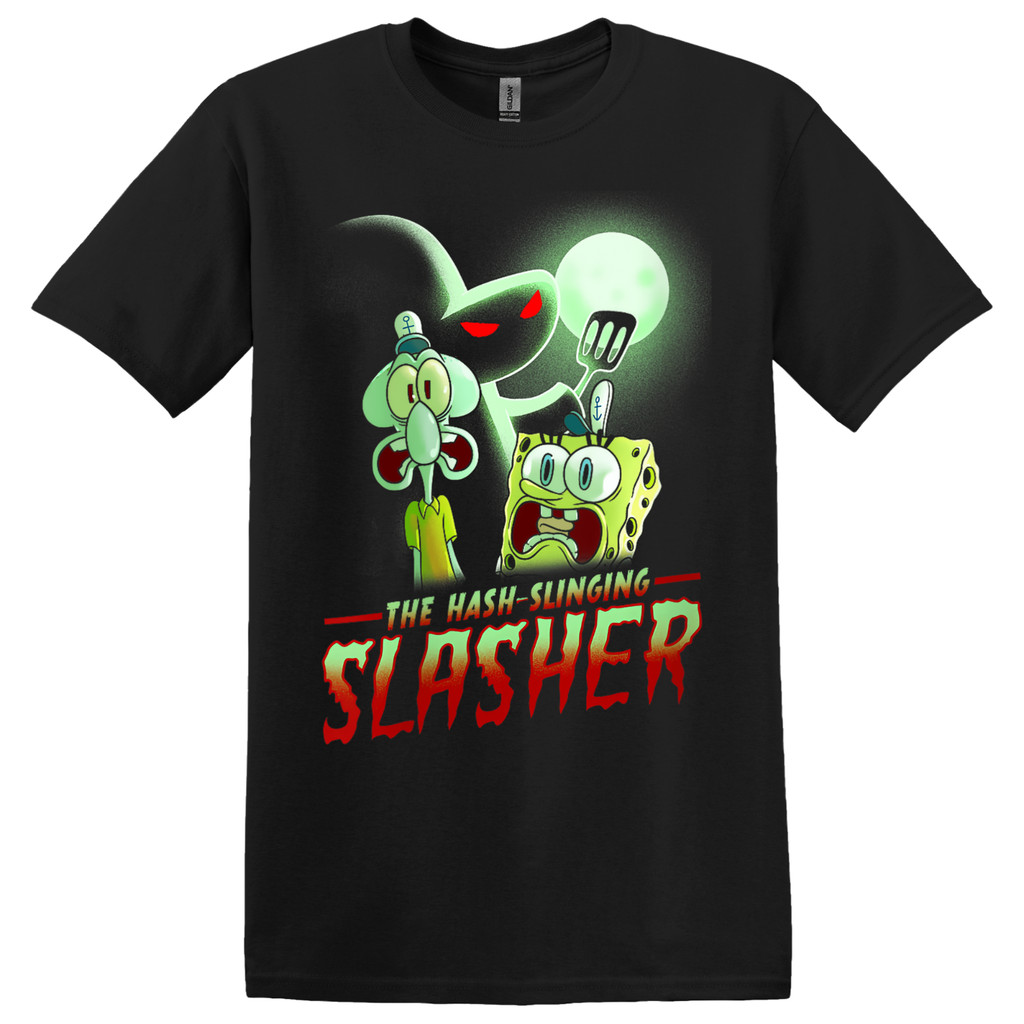 เสื้อยืด Spongebob Theme "The Hash Slinging Slasher"