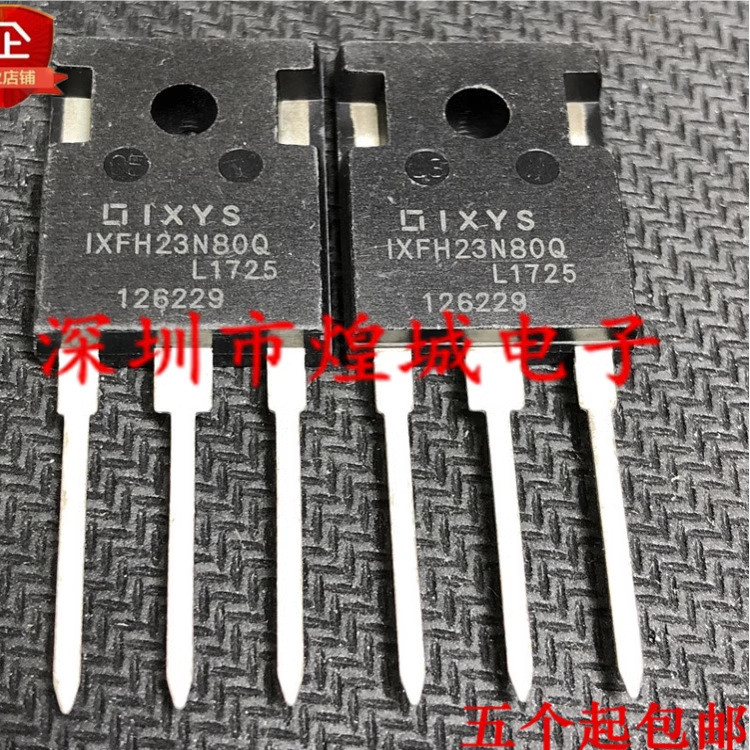 5 ชิ้น/IXFH23N80Q TO-247MOS Field Effect Tube 800V 23A Ready Stock ส่วนประกอบอิเล็กทรอนิกส์