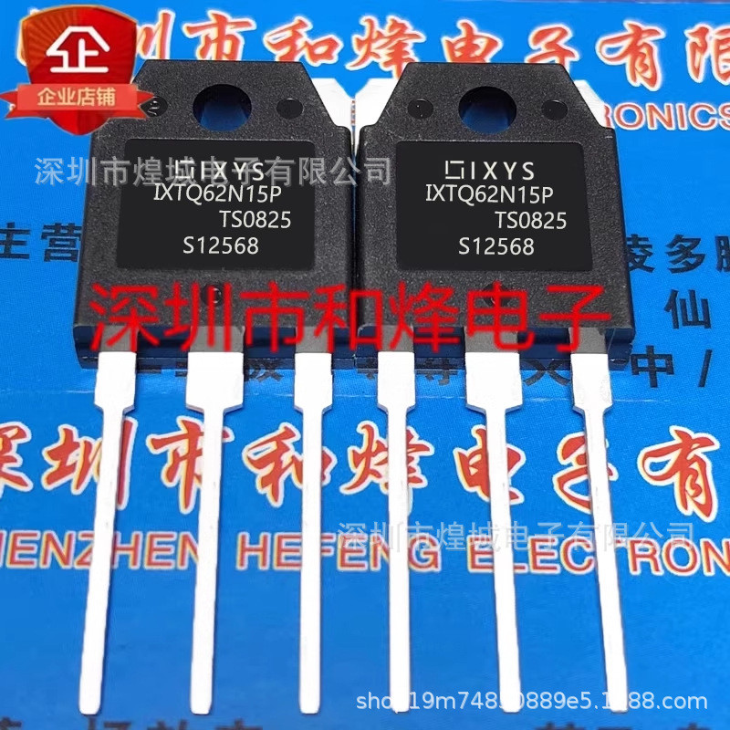 10 ชิ้น/IXTQ62N15P TO-3P สินค้าคงคลังพร้อมสต็อก MOS Field Effect Management 62A150V Priority การจัดส