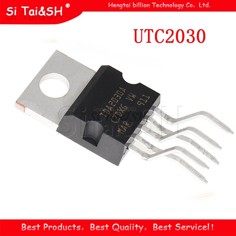 10pcs UTC2030 TO220 5 UTC2030A ถึง 220 2030A เครื่องขยายเสียงใหม่เดิม TO220
