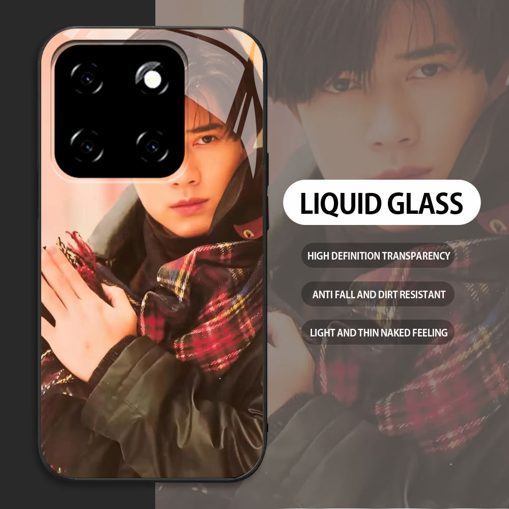 กระจกนิรภัยสําหรับ XiaoMi 11 12 Lite 5G 14 โทรศัพท์มือถือกรณี Aaron Kwok รูปแบบที่กําหนดเอง HP กรณี 