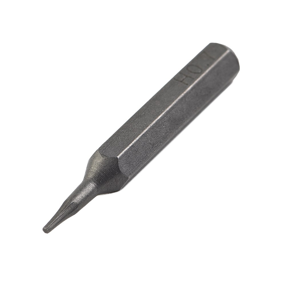 [ES] H428 มม.ขนาดเล็ก Hex ไขควง Bits H0.7 H0.9 H1.5 H2 H3 H4 4 มม.Hex Shank